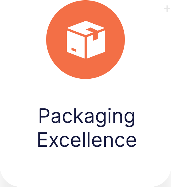 +Packaging
Excellence