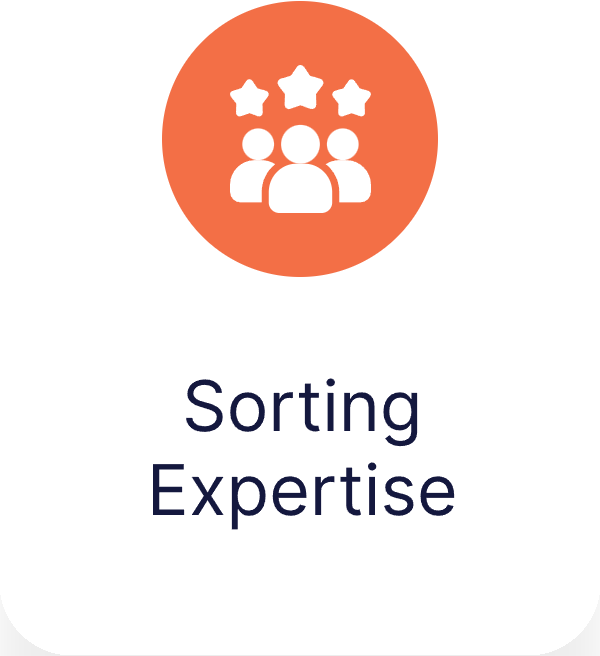Sorting
Expertise