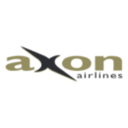 a logo for axon films is shown on a black background